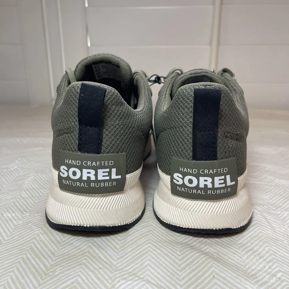 Sorel Shoes Womens 10.5 Out N About III Low Sneakers Waterproof Green NL4860-397